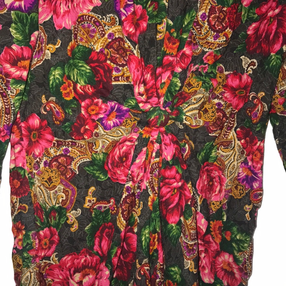 Vintage long sleeve dress - Picture 3 of 3